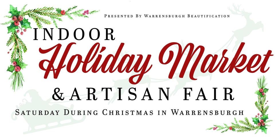 INDOOR HOLIDAY MARKET & ARTISAN FAIR